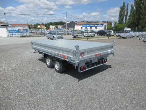 Třístranný sklápěč VER 3SKS 2,7T 3,35x1,76/0,30 ruč č.8
