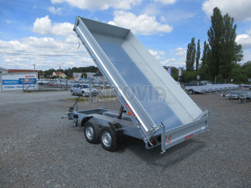 Třístranný sklápěč VER 3SKS 2,7T 3,35x1,76/0,30 ruč č.28