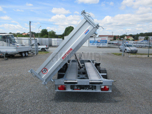 Třístranný sklápěč VER 3SKS 2,7T 3,35x1,76/0,30 ruč č.33