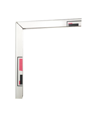 Kování bočnice U 15mm zinkohliník 1300/1650mm zalamovací č.1