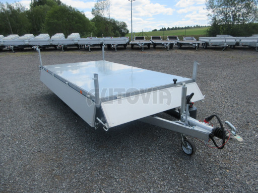 Třístranný sklápěč VER 3SKS 2,7T 3,35x1,76/0,30 ruč č.44