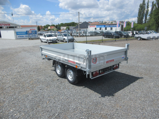 Třístranný sklápěč VER 3SKS 2,7T 2,65x1,55/0,30 ruč č.8