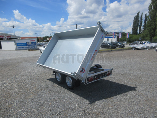 Třístranný sklápěč VER 3SKS 2,7T 2,65x1,55/0,30 ruč č.32