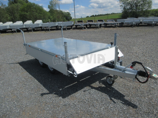 Třístranný sklápěč VER 3SKS 2,7T 2,65x1,55/0,30 ruč č.42