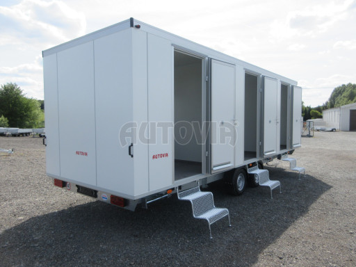 Speciální mobilní šatna VA 2,7T 7,28x2,37/2,12 č.3