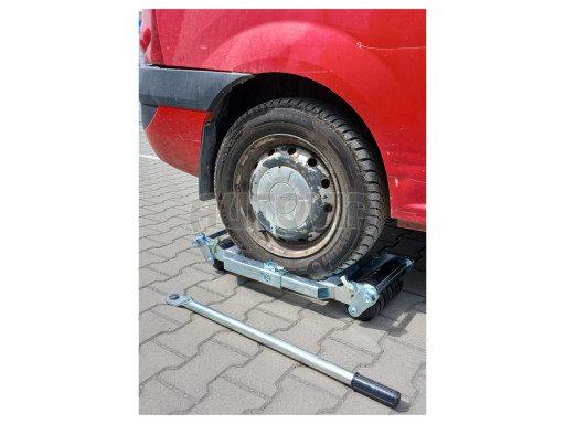 Pojezd na automobil stavitelný - sada 2ks s pákou č.4