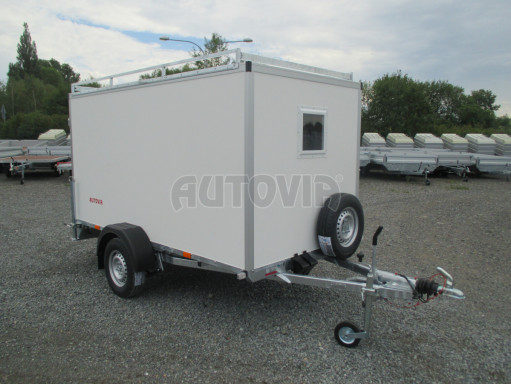 Skříňový přívěs VA 1,3T B1 2,96x1,46/1,47 č.9