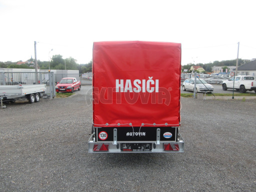 Přívěs za osobní auto ZV 26 750kg N1 2,50x1,30/1,57 POČ