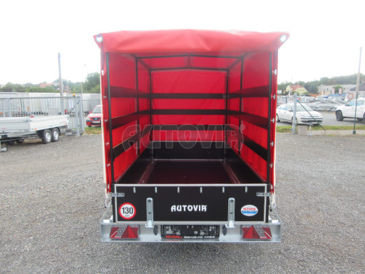 Přívěs za osobní auto ZV 26 750kg N1 2,50x1,30/1,57 POČ