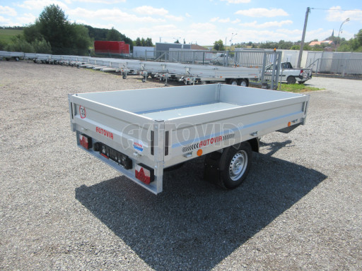 Přívěsný vozík za osobní auto VER 1,35T 2,60x1,51/0,30 č.18