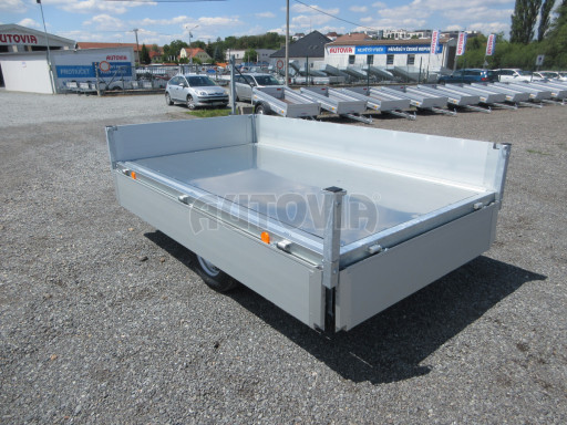 Přívěsný vozík za osobní auto VER 1,35T 2,60x1,51/0,30 č.24