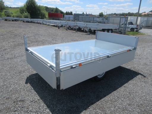 Přívěsný vozík za osobní auto VER 1,35T 2,60x1,51/0,30 č.26