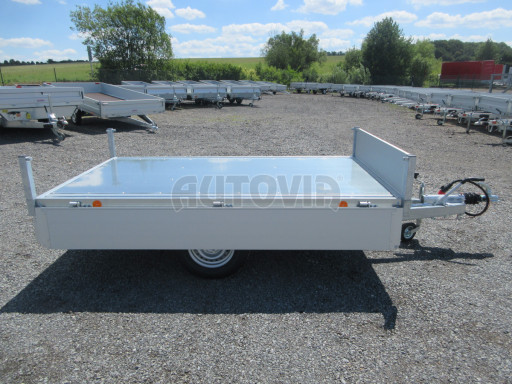 Přívěsný vozík za osobní auto VER 1,35T 2,60x1,51/0,30 č.27