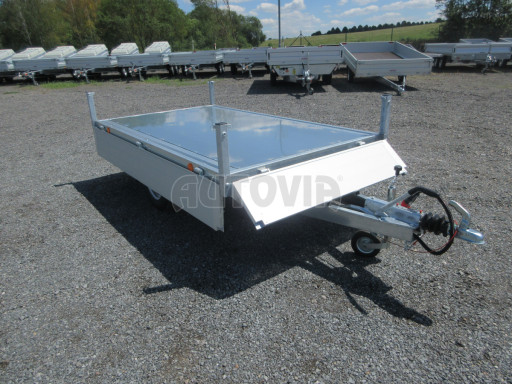 Přívěsný vozík za osobní auto VER 1,35T 2,60x1,51/0,30 č.28