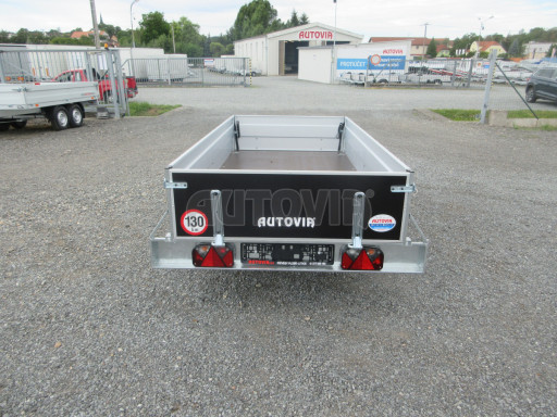 Sklopný valník za auto PN 26 skl POČ 2,65x1,24/0,40 č.13