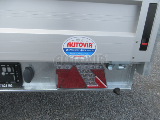 Přívěs za osobní auto ZV 33 1,5T B1 3,33x1,70/0,35 POČ 10
