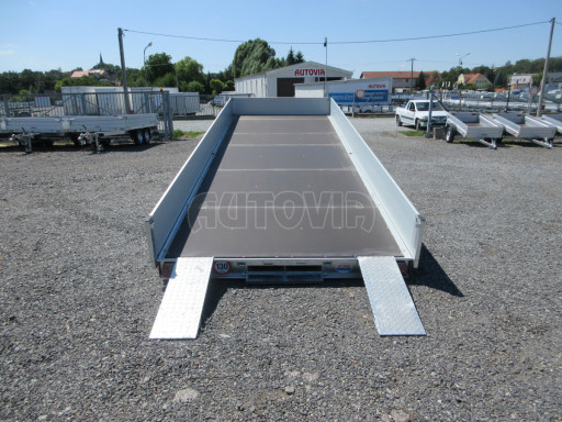 Sklápěcí přívěs AD 3,5T B3 6,13x2,09/0,35 1350