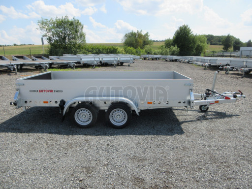 Hydraulicky sklopný přepravník sněžních skútrů BT 2,7T 3,56x1,70/0,35 č.8