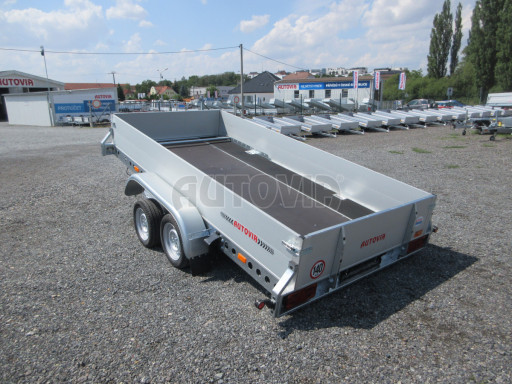Hydraulicky sklopný přepravník sněžních skútrů BT 2,7T 3,56x1,70/0,35 č.15
