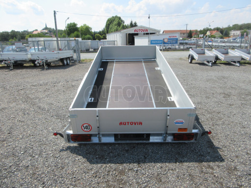 Hydraulicky sklopný přepravník sněžních skútrů BT 2,7T 3,56x1,70/0,35 č.16
