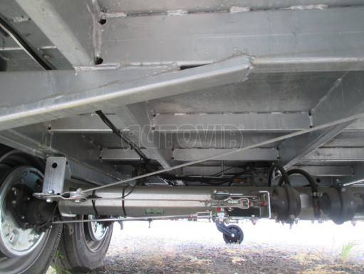 Jednonápravový 18-ti paletový vzduchem brzděný přívěs MD 10T B1 7,40x2,48/2,80 č.14