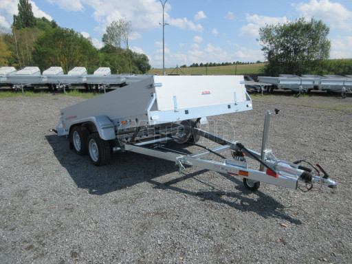 Hydraulicky sklopný přepravník sněžních skútrů BT 2,7T 3,56x1,70/0,35 č.18