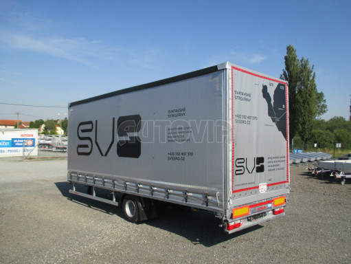 Jednonápravový 18-ti paletový vzduchem brzděný přívěs MD 10T B1 7,40x2,48/2,80 č.4