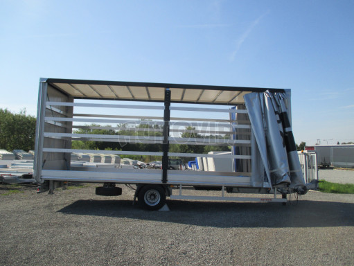 Jednonápravový 18-ti paletový vzduchem brzděný přívěs MD 10T B1 7,40x2,48/2,80 č.3