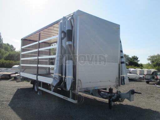 Jednonápravový 18-ti paletový vzduchem brzděný přívěs MD 10T B1 7,40x2,48/2,80 č.16