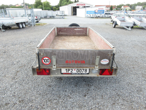 Brzděný přívěs ZV 26 B1 1,2t 2,51x1,26/0,35 č.4