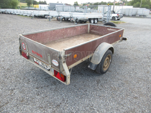 Brzděný přívěs ZV 26 B1 1,2t 2,51x1,26/0,35 č.5