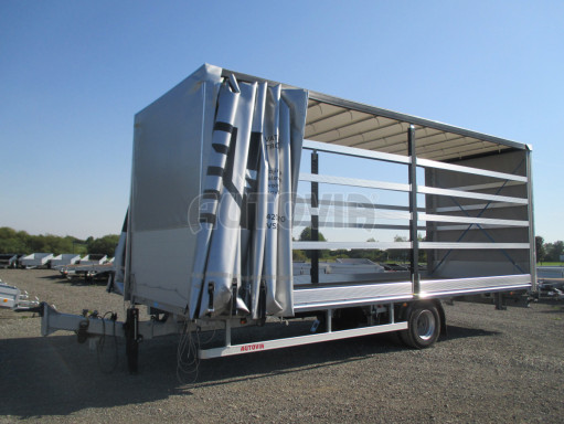 Jednonápravový 18-ti paletový vzduchem brzděný přívěs MD 10T B1 7,40x2,48/2,80 č.17