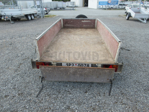 Brzděný přívěs ZV 26 B1 1,2t 2,51x1,26/0,35 č.15
