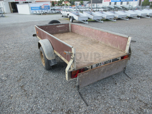 Brzděný přívěs ZV 26 B1 1,2t 2,51x1,26/0,35 č.16
