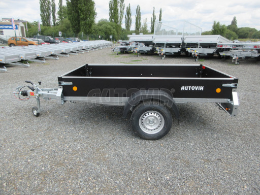 Jednoosý brzděný přívěs ZV 27 1,3T B1 2,50x1,48/0,35 M POČ