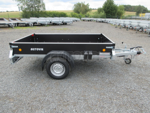 Jednoosý brzděný přívěs ZV 27 1,3T B1 2,50x1,48/0,35 M POČ