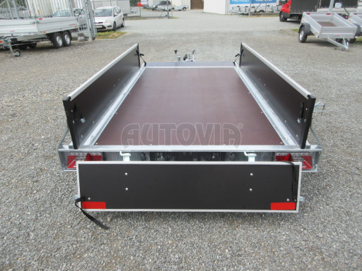 Jednoosý brzděný přívěs ZV 27 1,3T B1 2,50x1,48/0,35 M POČ