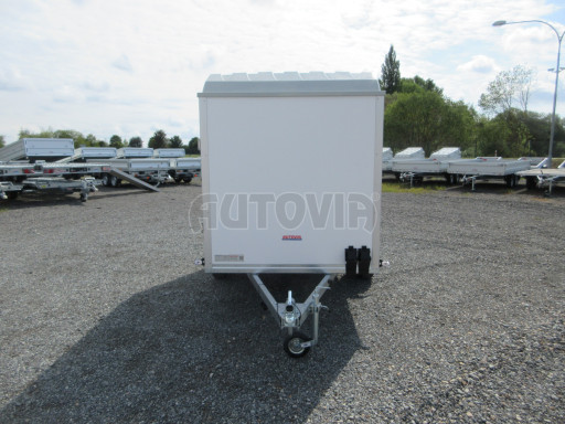 Skříňový přívěs ZV 27 N1 O 2,50x1,48/1,65 dvoukřídlé dveře, klapka + vstup č.10