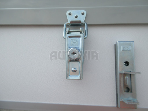Skříňový přívěs ZV 27 N1 O 2,50x1,48/1,65 dvoukřídlé dveře, klapka + vstup č.18