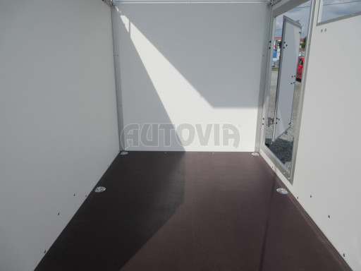 Skříňový přívěs ZV 27 N1 O 2,50x1,48/1,65 dvoukřídlé dveře, klapka + vstup č.23