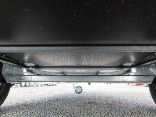 Skříňový přívěs ZV 27 N1 O 2,50x1,48/1,65 dvoukřídlé dveře, klapka + vstup č.28